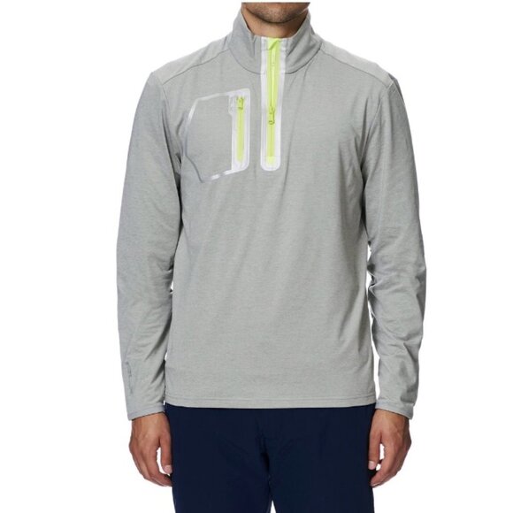 RLX Ralph Lauren Performance Tech Half Zip Pullover Grey ( M )